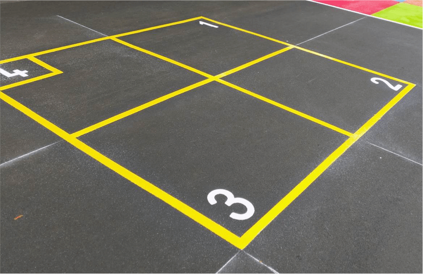 4-Square Outline