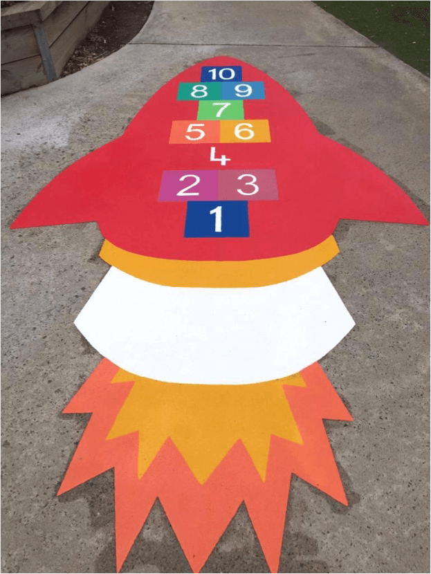 Rocket Hopscotch