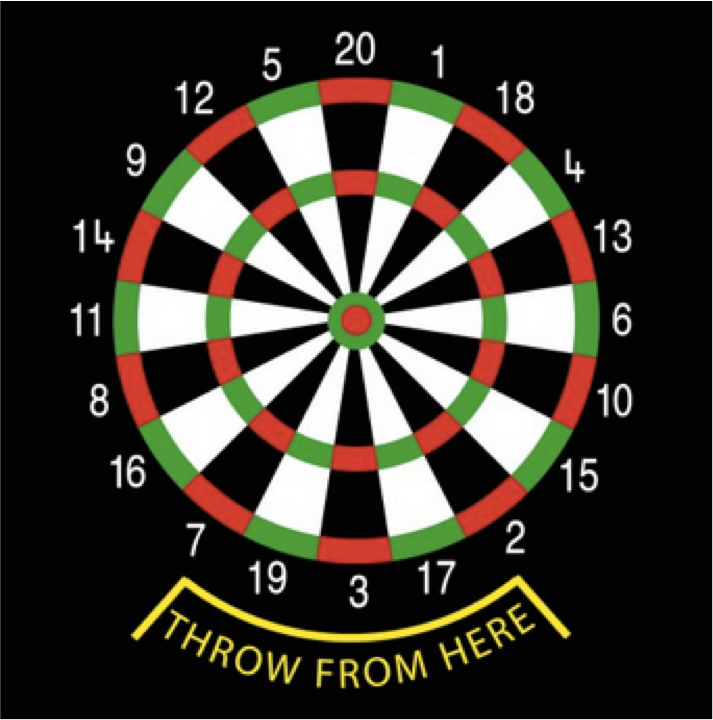 Dartboard Full Solid