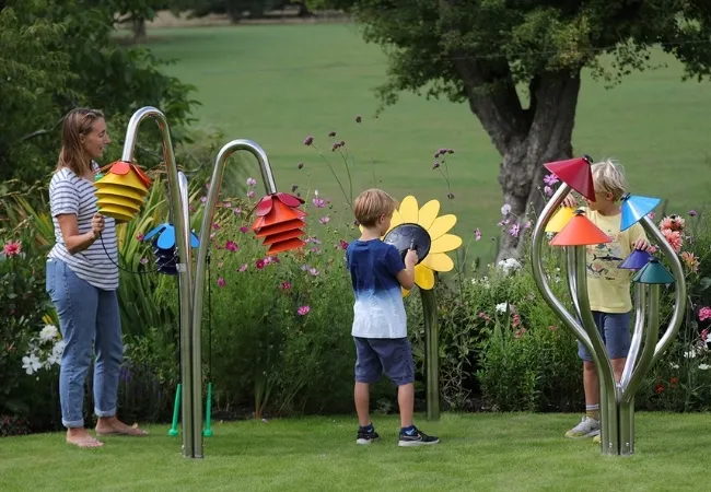 Outdoor musical instruments