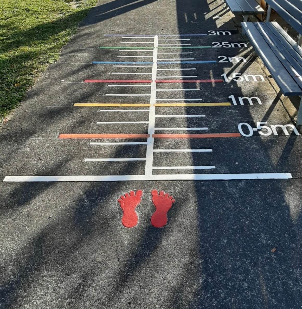 Standing Long Jump Playground Design