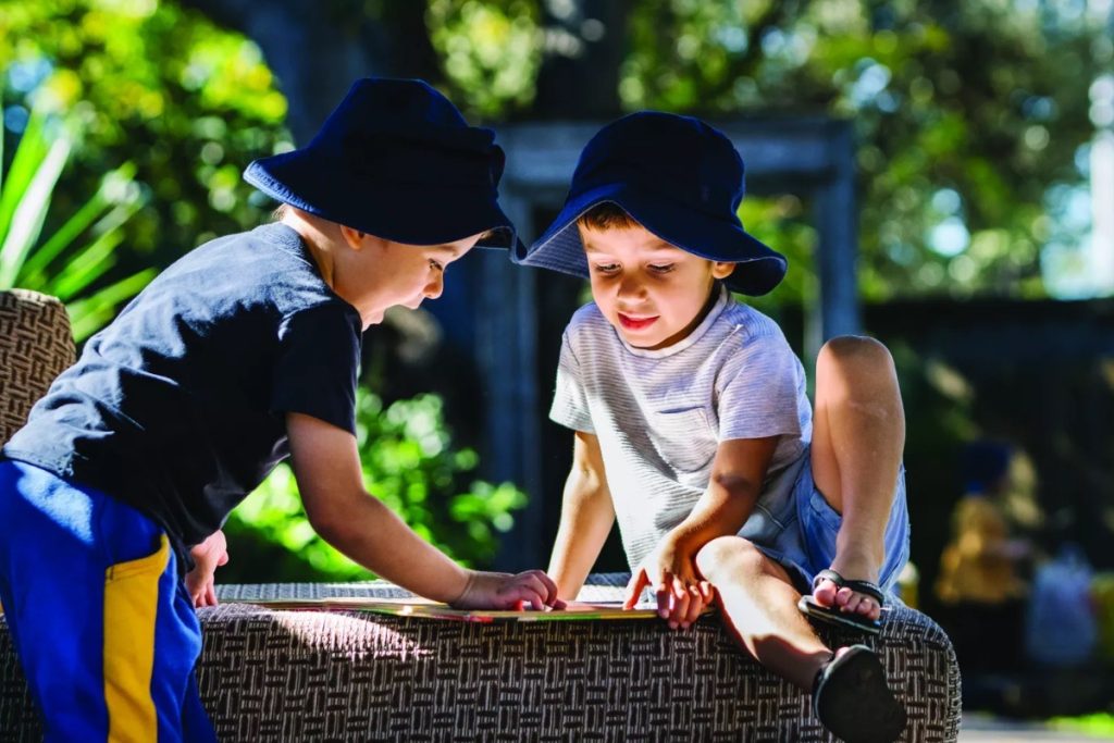 EYLF V2.0 play based learning framework Australia outdoor environment early childhood