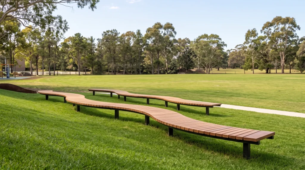 Flow Curved Bench 1